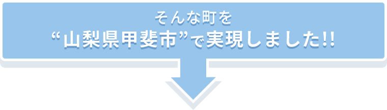 山梨県甲斐市のQUEメディカルタウン